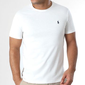 Polo Ralph Lauren - Camiseta Original Player Custom Slim Fit Blanca