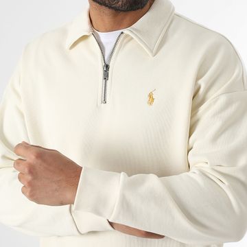 Polo Ralph Lauren - Sudadera con cremallera Original Player Beige Claro
