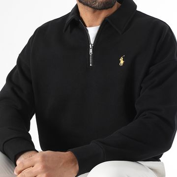 Polo Ralph Lauren - Original Player Zip Neck Sweat Top Negro