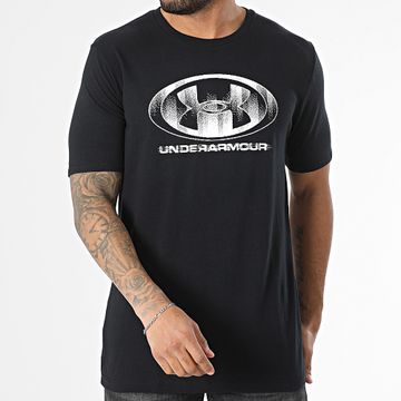 Under Armour - Glitch Logo Tee Shirt 1386810 Negro