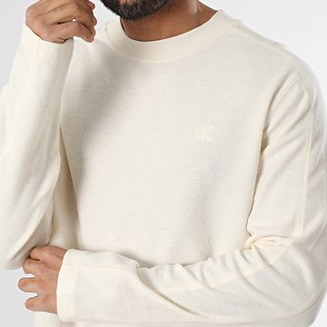 Calvin Klein - Camiseta de manga larga 6751 Beige