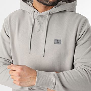 Calvin Klein - Sudadera con capucha 7113 Gris