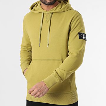 Calvin Klein - Sudadera con capucha 3430 Verde caqui