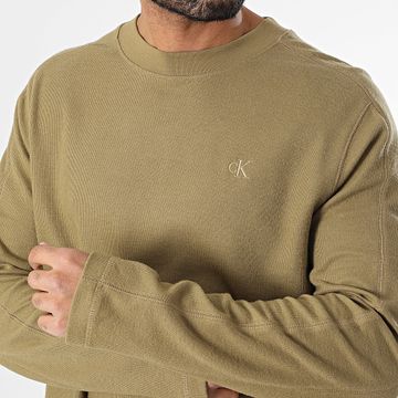 Calvin Klein - Camiseta Manga Larga 6751 Verde Caqui