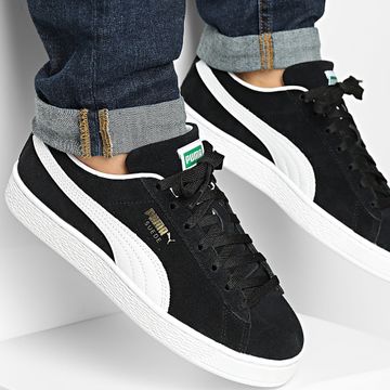 Puma - Zapatillas Suede Classic 399781 Puma Negro Puma Blanco