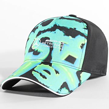 Puma - MAPF1 Gorra Neon Energy AMG Mercedes Negro Verde