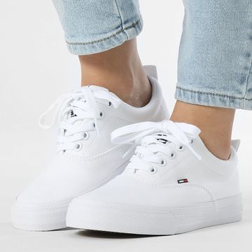 Tommy Jeans - Classic Sneakers Mujer Tommy Jeans 0986 Blanco