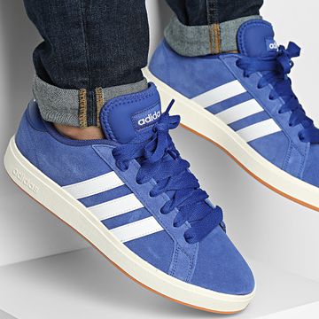Adidas Performance - Baskets Grand Court Base 00s IH1039 Azul Calzado Blanco Goma