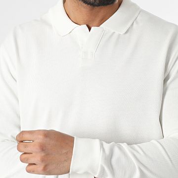 Classic Series - Polo Manga Larga Blanco