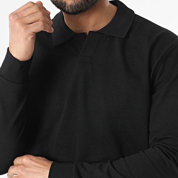Classic Series - Polo de manga larga Negro