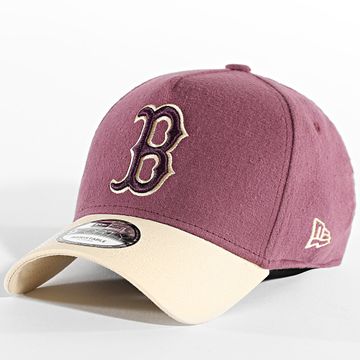 New Era - 9Forty Gorra Boston Red Sox 60586784 Burdeos Beige