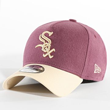 New Era - 9Forty Gorra Chicago White Sox 60586793 Burdeos Beige