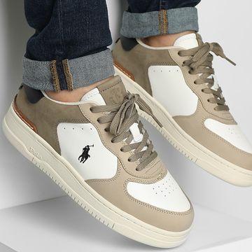 Polo Ralph Lauren - Zapatillas Masters Court White Milkshake