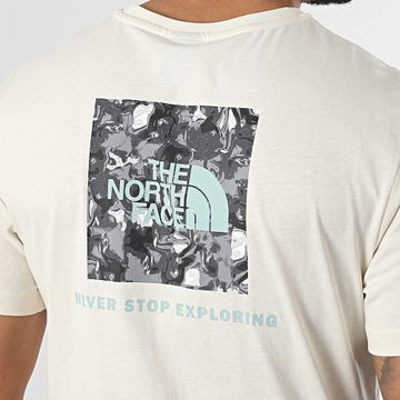 The North Face - Camiseta Redbox Graphic Infill A8AQ3 Beige