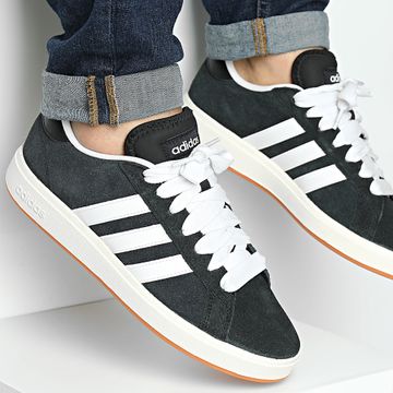 Adidas Performance - Baskets Grand Court Base 00s IH6184 Core Negro Nube Blanco Goma