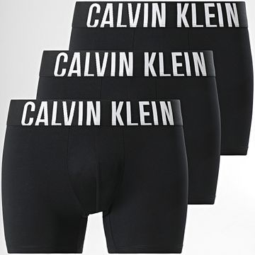 Calvin Klein - Juego de 3 calzoncillos bóxer NB3612A Negro