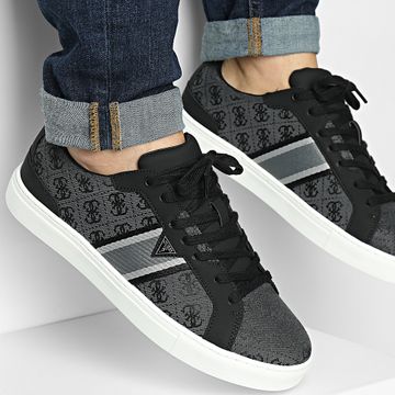 Guess - Baskets FMPTIIFAB12 Gris Negro