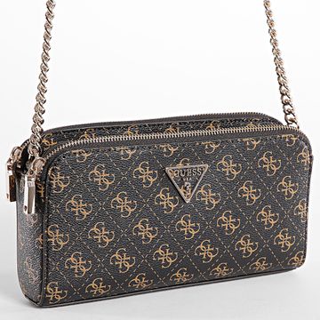 Guess - Bolso Mujer EQG951012 Camel Marrón Oro