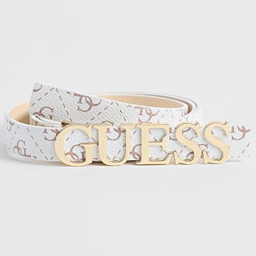 Guess - Cinturón para mujer BW9204-P5120 Blanco