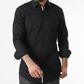 HUGO - Koey Camisa de manga larga 50524832 Negro
