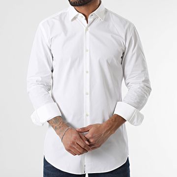 HUGO - Koey Camisa de manga larga 50524832 Blanco