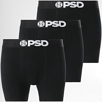 PSD - Juego de 3 calzoncillos bóxer 222180124 Negro