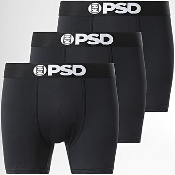 PSD - Lote de 3 calzoncillos bóxer 422180193 Negro