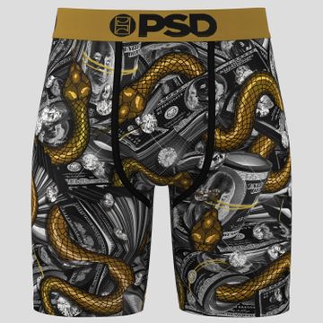 PSD - Boxer 424180047 Negro Gris