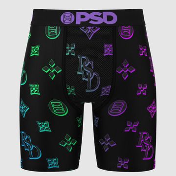 PSD - Boxer 424180060 Negro Azul claro Verde Morado Rosa