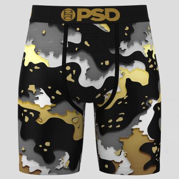 PSD - Boxer 424180077 Negro gris Blanco Amarillo