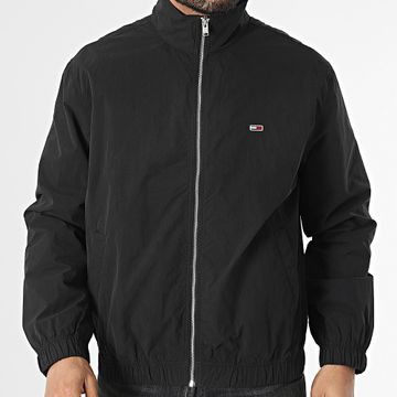 Tommy Jeans - Essential 0655 Chaqueta negra con cremallera