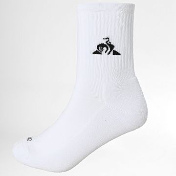 Le Coq Sportif - Par De Calcetines De Tenis Blancos
