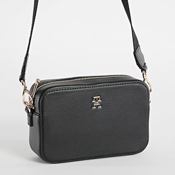 Tommy Hilfiger - Bolso de mujer Soft Logo Camera 6906 Black Gold
