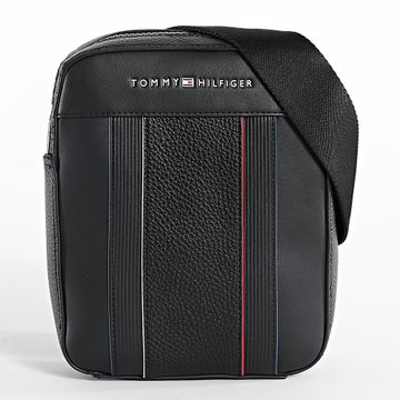 Tommy Hilfiger - Bolsa Foundation Mini Reporter 3300 Negra