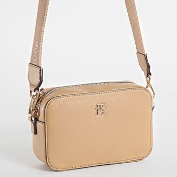 Tommy Hilfiger - Bolso Mujer Soft Logo Camera 6906 Camel Doré