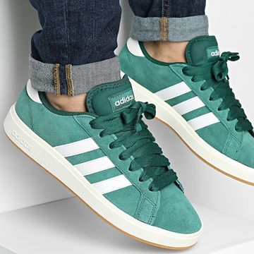 Adidas Performance - Baskets Grand Court Base 00s IH6187 Collegiate Verde Nube Blanco Goma