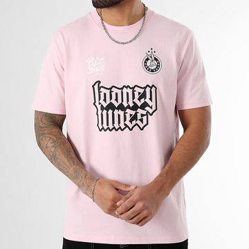 Looney Tunes - Camiseta oversize Hybrid Bugs Rosa