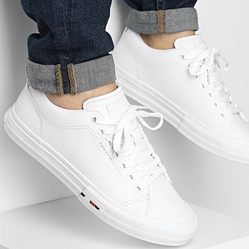 Tommy Hilfiger - Baskets Hi Vulc Street Low Rwb Leather 5312 Blanco