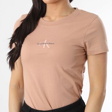 Calvin Klein - Camiseta de mujer 3563 Salmon Tee Shirt