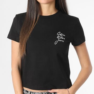 Calvin Klein - Camiseta mujer 4984 Negra