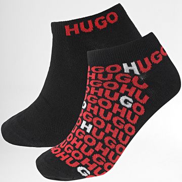 HUGO - Lote de 2 pares de calcetines 50520998 Negro