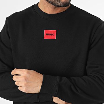 HUGO - Diragol 212 Sudadera cuello redondo 50447964 Negro