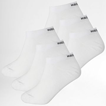 HUGO - Lote de 6 pares de calcetines 50516395 Blanco