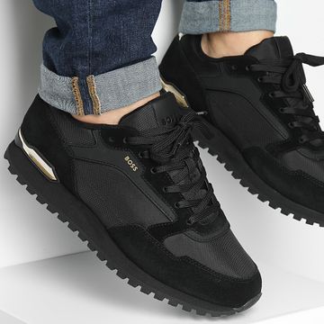 BOSS - Zapatillas Parkour Runner 50523221 Negro