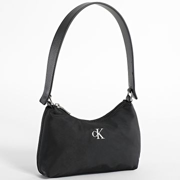Calvin Klein - Bolso de nylon elegante para mujer 3124 Negro