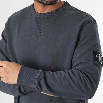Calvin Klein - Sudadera con cuello redondo 3426 Gris antracita
