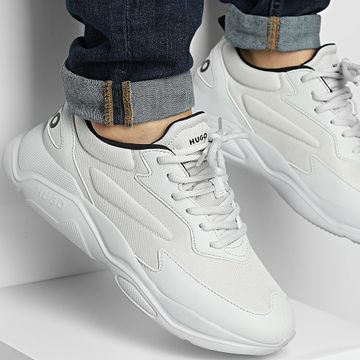 HUGO - Zapatillas Leon Runner 50536960 Gris pastel claro