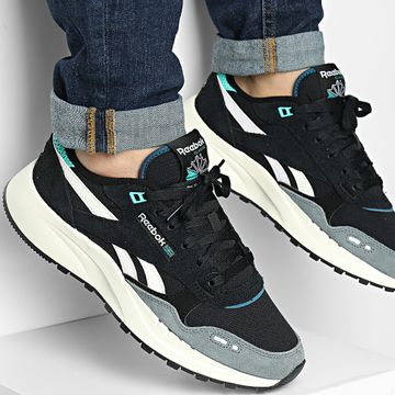Reebok - Classic Leather 2400 Zapatillas 100201137 Negro Azul Tiza