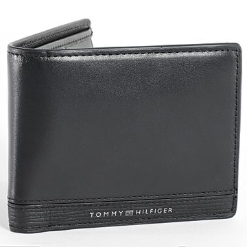 Tommy Hilfiger - CC Cartera con Solapa y Monedero 3039 Negro