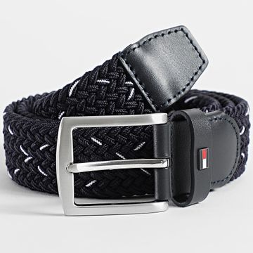 Tommy Hilfiger - Cinturón elástico Denton 3013 Azul marino